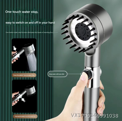 Wear spray flower, sprinkle filter element, hand spray, household strong pressurized massage shower head, handheld showerhead