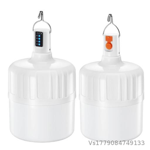 [10 wholesale prices] USB rechargeable light bulb LED7814 night market light stall light super bright emergency outdoor camping bulb light
