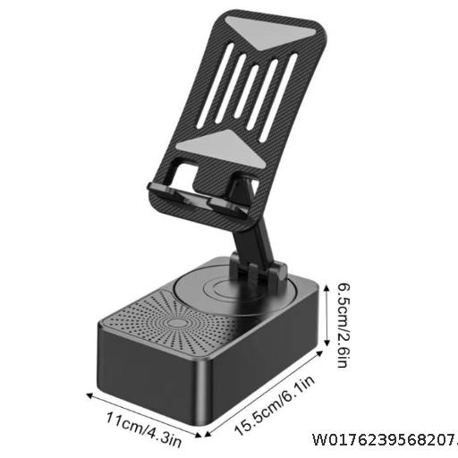 Phone Rotating Stand Bluetooth Tablet Speaker Charging, Watching Drama, Listening to Music Desktop Multifunctional 3-in-1