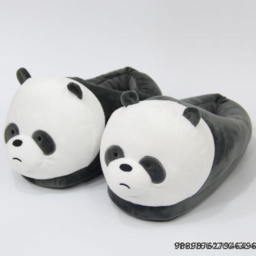 Cartoon anime cotton shoes autumn and winter couple home indoor heel cotton shoes men and women adult cotton slippers