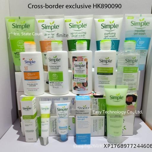  Cross border exclusive Simple Clear Face Cleanser for deep cleansing, non tight and soap free, non irritating to sensitive skin and pores