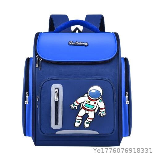  Primary School Student Backpack, Grades 1-3 to 6, Reducing Burden and Protecting Spine, Large Capacity Children's Backpack, Backpack with Printed Words, Spring New Edition