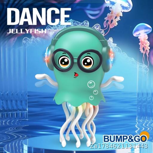 Electric Magic Dance Octopus Jellyfish Toy Octopus Fish Automatic Avoidance Obstacle Children's Puzzle Relief Toy