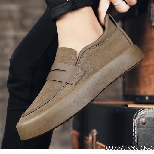 Fashionable casual shoes, youth men's shoes, trendy single shoes