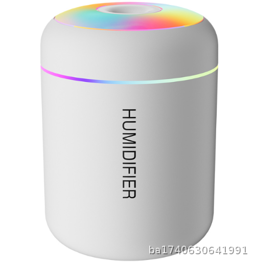 USB Powered Humidifier 7 Colors LED Light Portable Aromatherapy Diffuser