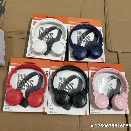 Suitable for JB TUNE510bt True Wireless Bluetooth Earphones Head mounted Noise cancelling Earphones Carving Logo Cross border