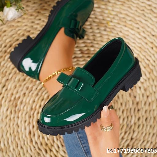  LeFu Shoes for Women in Spring and Autumn 2025 New French style Small Leather Shoes, British style Flat Shoes, Single Shoes for Women
