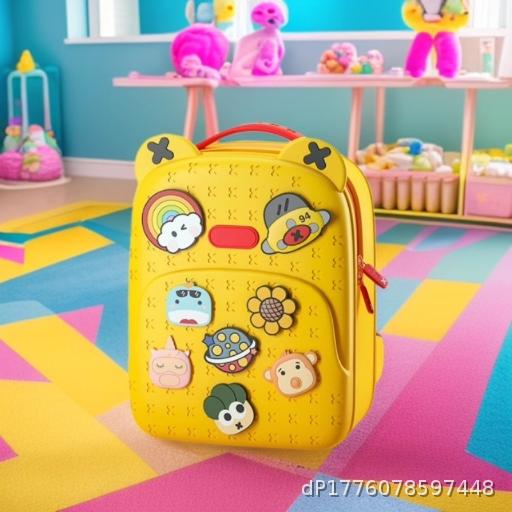 Children's Cartoon Cute Backpack Light Trendy Kindergarten Elementary School Student Large Capacity Ultra Light Backpack Backpack Backpack
