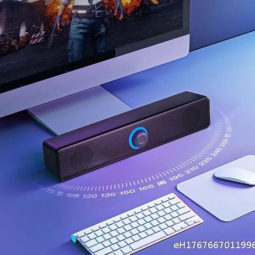 Computer Audio Desktop Home Small Speaker Dual Speaker High Volume Laptop Desktop Strip Bluetooth subwoofer