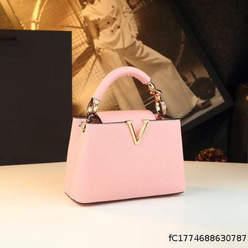 2025 Female Crossbody Bag Casual Leather Soft Leather Bag Bucket Bag Fashion Handbag Versatile Simple Shoulder Bag Female