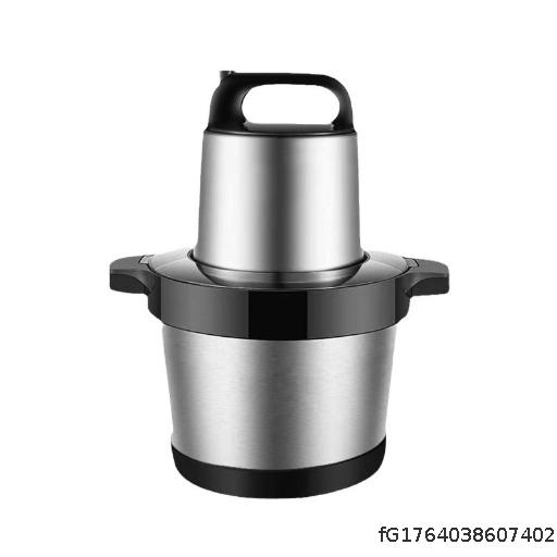  Stainless steel electric meat grinder, fully automatic large capacity complementary food processor, multifunctional household meat grinder