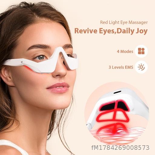  Microcurrent Massage Beauty Eye Care Device EMS Eye Red Light Massager Diminishing Dark Circles Eye Beauty Device