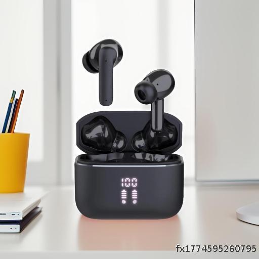 Wireless Bluetooth 5.3 Earphones Semi transparent HD Digital Denoising Production Sound Earphones