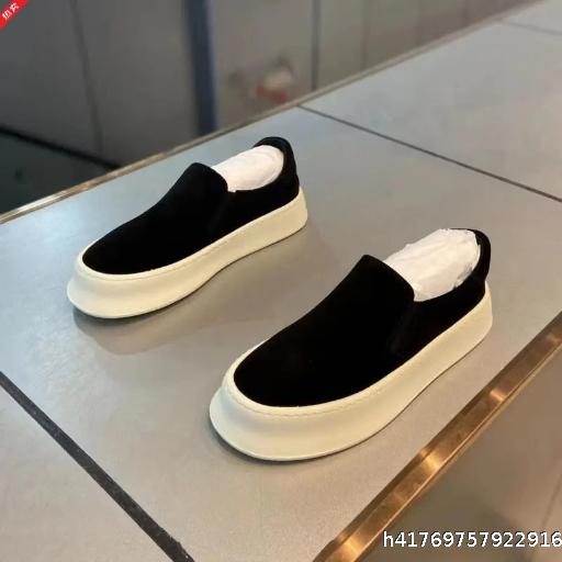 2024 Spring and Summer New Soft soled Lazy Shoes Men's Trendy Fashion Versatile Anti Fur Casual Men's Shoes