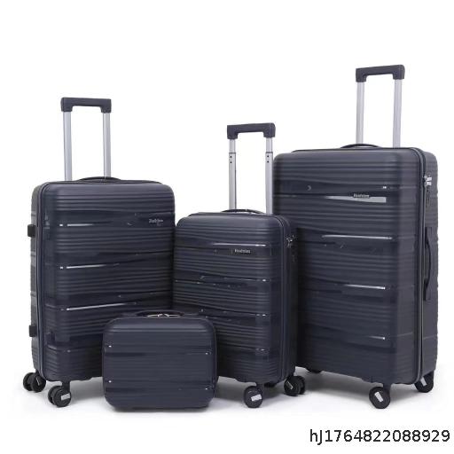  PP Zipper Box, Luggage, Foreign Trade Travel Box, Pull Rod Box, Set of Boxes, Color Matching