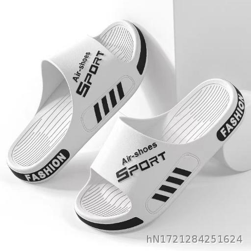 Odor proof slippers for men's summer indoor home cool slippers  size 36 to 49