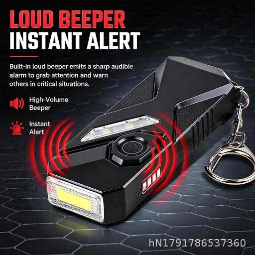 EDC Red Laser Detection Strong Magnetic Colorful Atmosphere Work Light Mini Strong Light Flashlight Clip