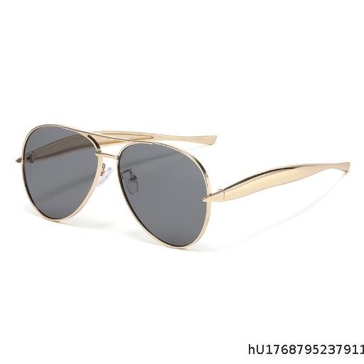 Pilot Sunglasses Fashion Personality European and American Sunglasses Toad Glasses Large Frame Sunglasses Female