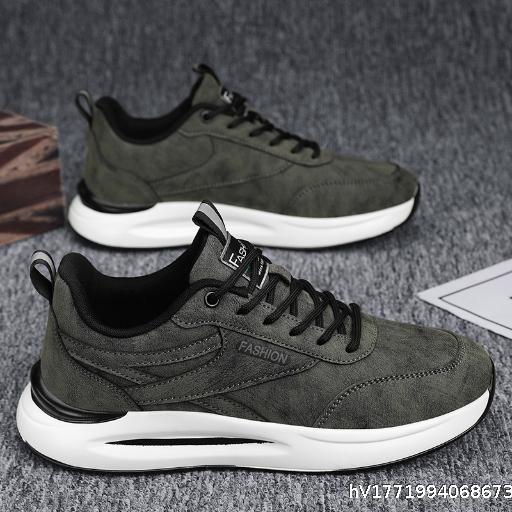 Labor Protection Men's Shoes Autumn Construction Site Work Anti slip and Wear resistant Leather Face Men's Sports and Leisure
