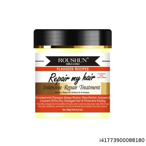  ROUSHUN Curling Hair Treatment Light Yellow Hair Treatment Cream Hair Care