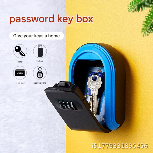 Password Key Box Construction Site Cat Eye Password Lock Box Wall Mounted Password Box Home Anti theft