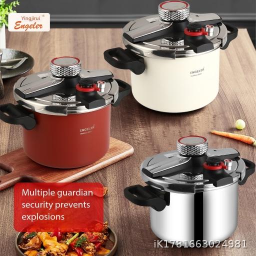  304 Stainless Steel Pressure Cooker, Household Safety Explosion proof Pressure Cooker, Stew Pot, Integrated Cross border Gift Pressure Cooker