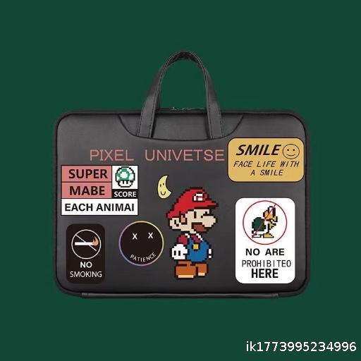 Laptop bag PU leather laptop bag suitable for Lenovo 13.3-inch 14 inch 15.6-inch Honor 16.1-inch bag