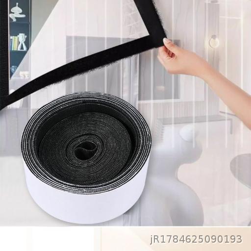 Strong Adhesive Tape Back Adhesive Velcro Screen Window Curtain Insulation Film Self Adhesive Non marking Double sided Adhesive