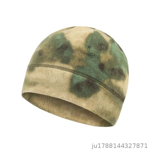 Qianqian Woqiu Winter Outdoor Tactical Fleece Hat Windproof and Cold proof Helmet Hat Men's and Women's Mountaineering, Skiing, Cycling Hat