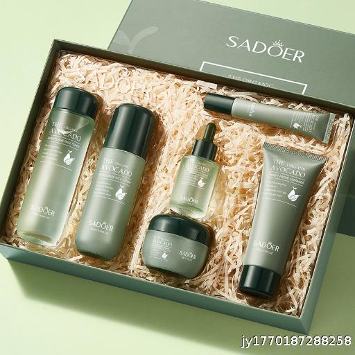 SADOER Avocado Series Moisturizing Six piece Moisturizing Skincare Set