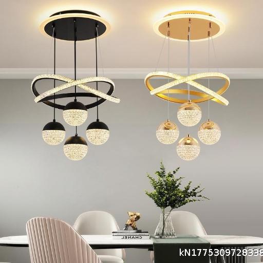 Modern LED Restaurant Light Dining Room Pendant Light Simple Apartment Living Room Clothing Store Bar Counter Stairs