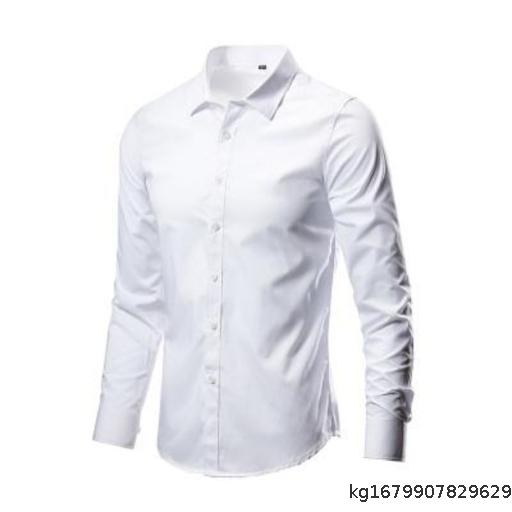 White Shirt Men's Business Casual Thin Shirt