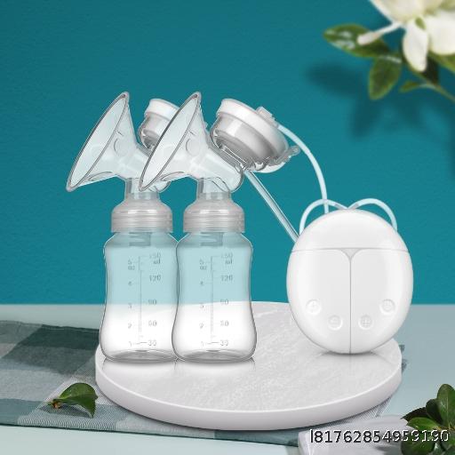 Huabei Electric Breast Pump Double sided Breast Milk Milking Device High suction Postpartum Breast Milk Boosting and Collecting Device Maternal and Child Products
