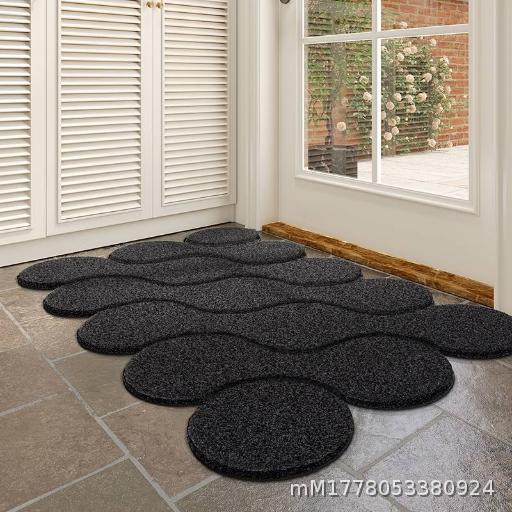  Household Entrance Door Floor Mat, Entrance Pad, Anti Dirt Foot Mat, Entrance Hall Non Slip Mat, Living Room Carpet, Entrance Mat
