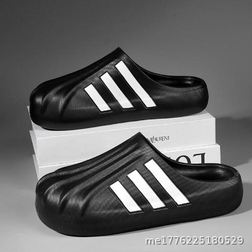  Baotou Cool Slippers Men's Summer Trendy Brand Anti slip Shell Head Half Dragged Outdoor Sports Couple Sandals