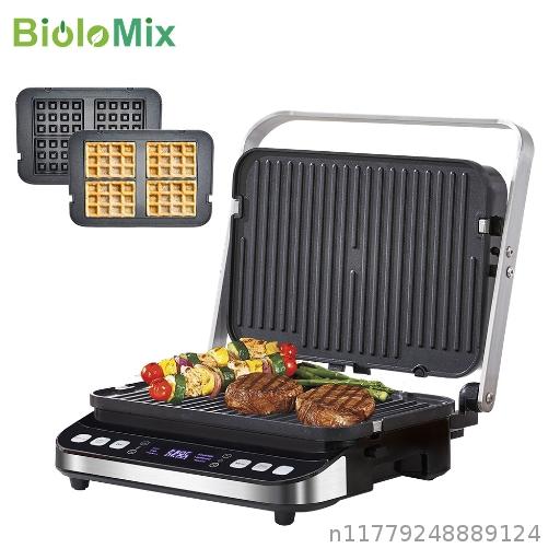  Steak Machine, Electric Baking Pan, Electric Frying Pan, Panini Machine, Wafers Machine, Contact Grill
