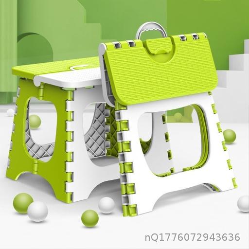  Internet celebrity retractable folding stool, adjustable and portable outdoor travel fishing chair, household plastic small stool