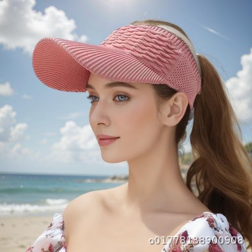 Fish Scale Sky Top Summer Sunshade Hat Knitted Baseball Duck Tongue Hat Outdoor Sports Sun Hat