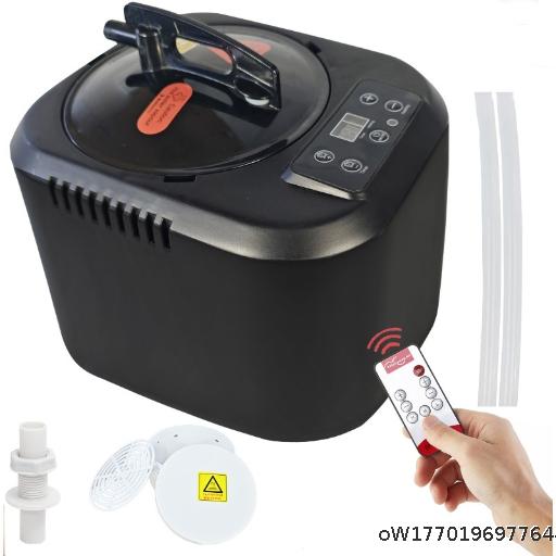 4L Large Capacity Steam Engine Sauna Box Home Hydrotherapy Fumigation Instrument