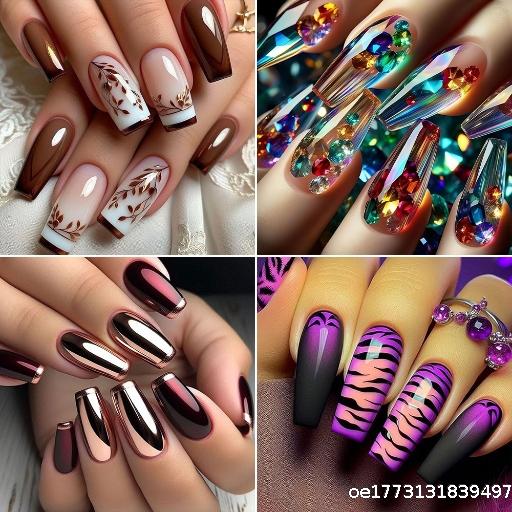 MOQ3,New nail art long wear nail wholesale nail art sheet finished product 24 pieces wearing fake nail patches