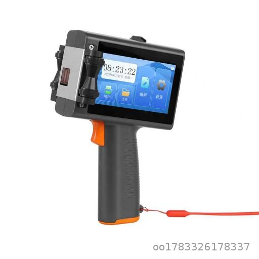 Portable Handheld Inkjet Printer, Small Size, Date Printing, Digital QR Code, Chinese Character, Food Shelf Life, Packaging Bag, Carton