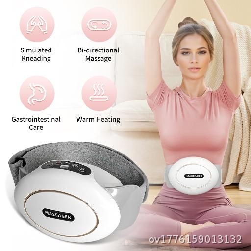Home Abdominal Kneading Instrument Multi functional Electric Kneading Heating Moxibustion Abdominal Massager