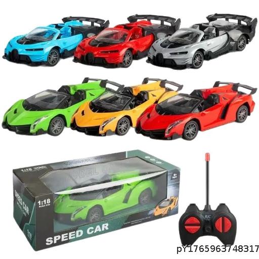 Children's Remote Control Car Rechargeable Electric RC High Speed Drift Racing Car Boy Climbing Car Toy Car