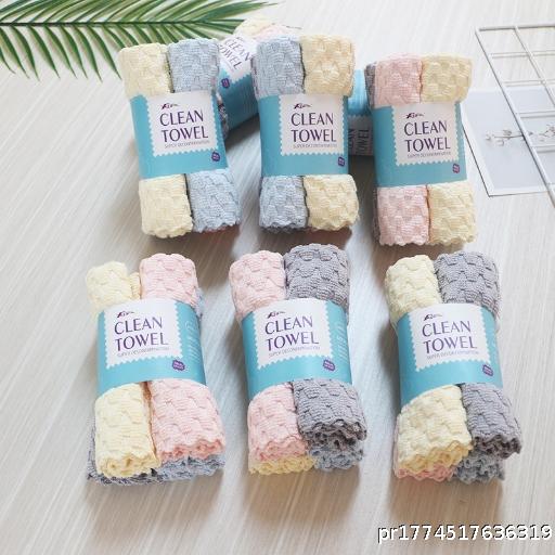  Ultra fine fiber kitchen towel, non greasy, car wiping, glass wiping, scratch free cloth, absorbent cleaning, scouring pad towel