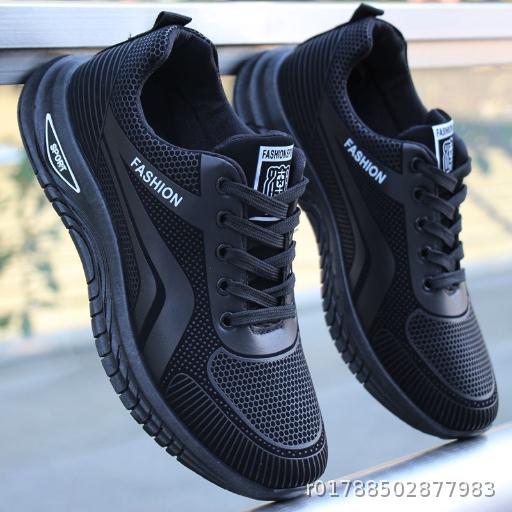 Soft soled and wear-resistant men's shoes 2026 men's leather breathable casual shoes, dirt resistant and waterproof shoes, comfortable and lightweight sports shoes for men
