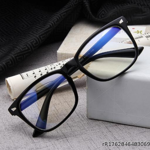 New PC Frame Glasses Blue Film Myopia Glasses Fashion Glasses Frame Men's and Women's Glasses Frame