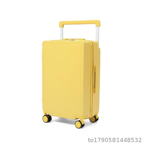  Wide Pull Rod Luggage 20 inch Female Multi functional Travel Cardan Wheel Boarding Case 2025 New 24 inch Male Large Capacity
