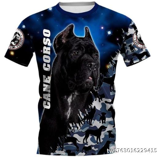 Printed Short-Sleeve Men's Casual Street T-Shirt