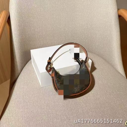 Triumphal Arch Underarm Bag Women's Genuine Leather Stick Bag Ava High end Fashion Retro Handheld Shoulder Bag