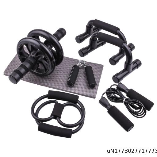 Abdominal Wheel Push Up Combination Set Multi functional Abdominal Wheel Comprehensive Trainer Fitness Seven piece Set